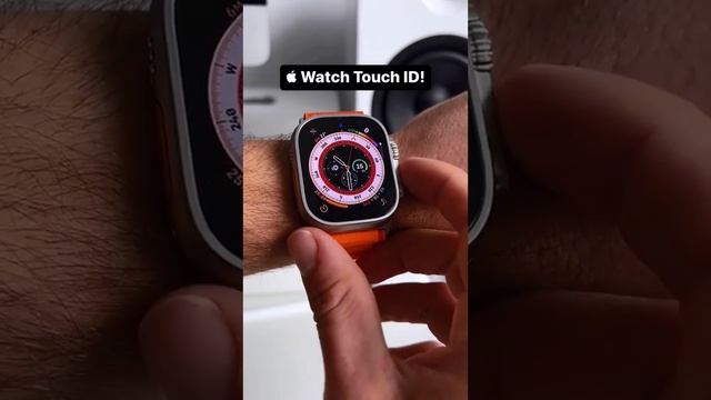 Apple Watch Ultra Touch ID