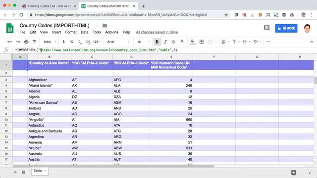 IMPORTHTML Function: Link Google Sheets To An HTML Table смотреть онлайн