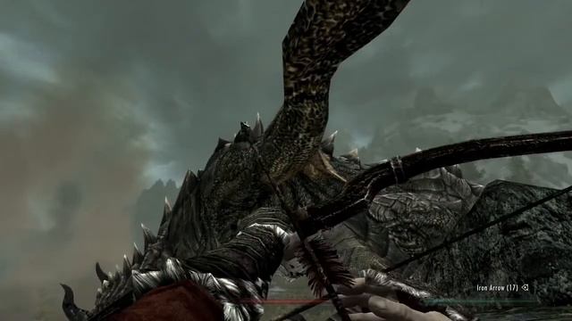 Dragon Battle with Savage Skyrim смотреть онлайн