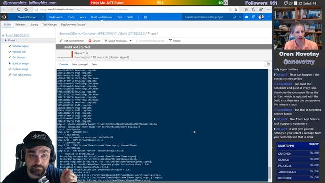 February 22, 2018 - Continuous Integration on VSTS with Oren Novotny смотреть онлайн
