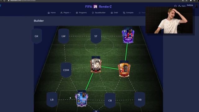 КАК ПРАВИЛЬНО СОБИРАТЬ СОСТАВ В FIFA MOBILE 21! смотреть онлайн