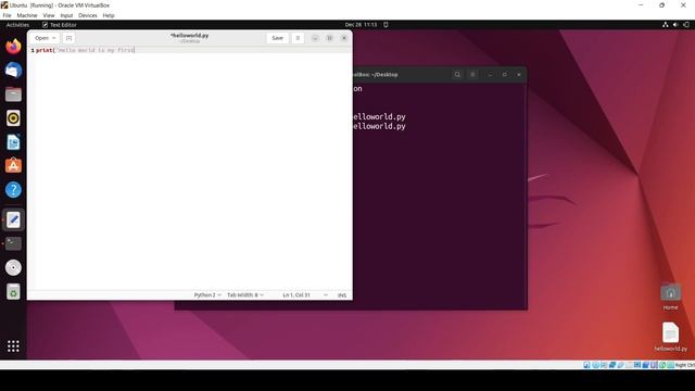 How to run a Python script On Ubuntu 22.04 LTS Linux смотреть онлайн