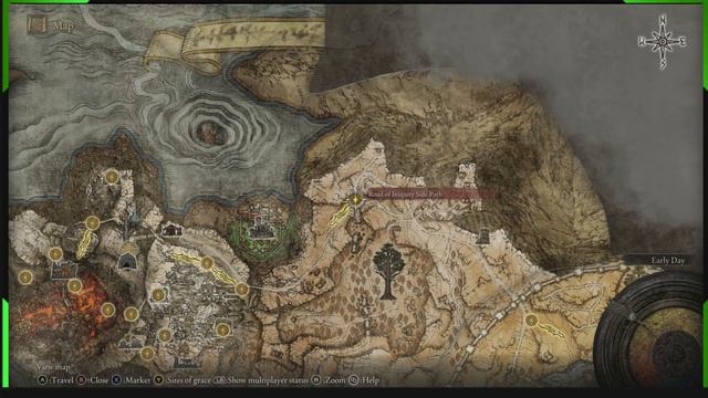 ELDEN RING MAP GUIDE HOW TO GET TO NINTH MT GELMIR CAMPSITE GRACE SITE IN ALTUS PLATEAU смотреть онлайн