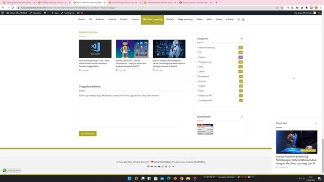 Kursus Machine Learning A Z AI, Python & R Studio + ChatGPT смотреть онлайн