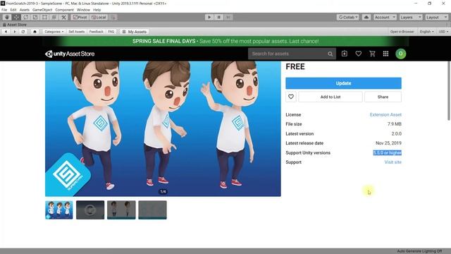 7 - Unity asset store: магазин игровых ресурсов смотреть онлайн
