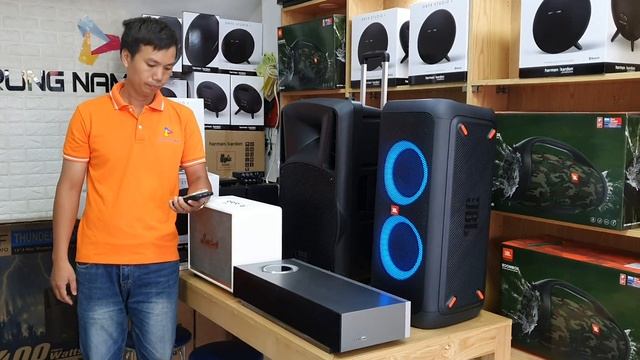 Giới Thiệu Loa JBL Partybox 300, Loa Naim Muso Gold, Loa Af Pro 15, Loa Marshall Woburn II .