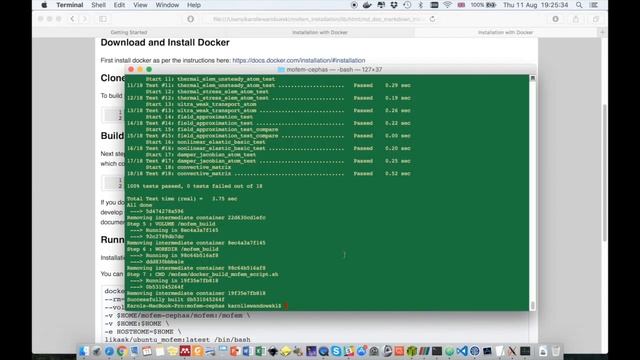 MoFEM installation with Docker (MAC) смотреть онлайн