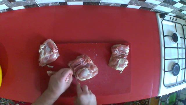 обвалка куриного бедра смотреть онлайн