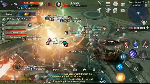 Lineage 2 Revolution Lv37 Dwarf Sage expand skill slots スキルページの拡張 смотреть онлайн