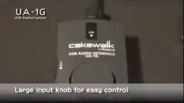 Cakewalk Audio and MIDI Interfaces UA 1G USB Audio Interfa смотреть онлайн