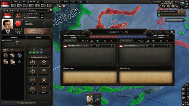 Indonesian World Revolution - Hearts of Iron IV смотреть онлайн
