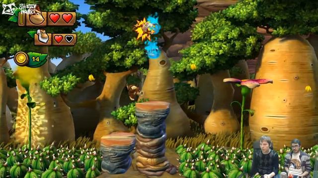 Donkey Kong Country Tropical Freeze [ИгроПроходимец & Женя] - Part 008 смотреть онлайн