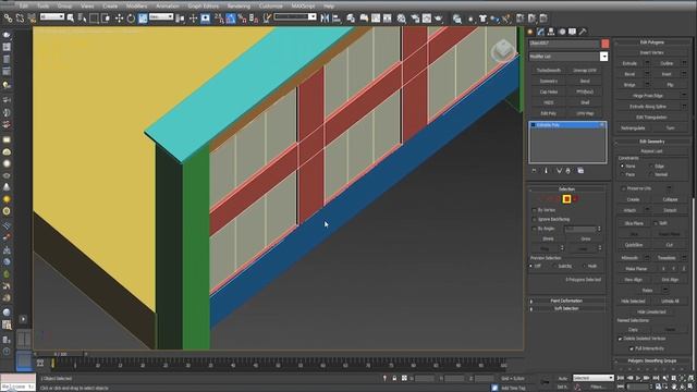 3D Max Моделирование кровати. 3D Max Modeling Beds.