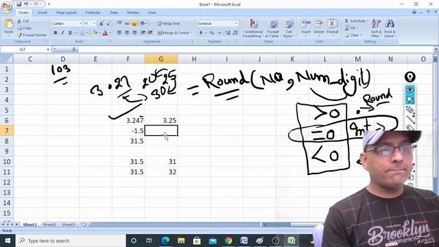 MS Excel || Round Function, Ceiling function and Floor function || HSSC Computer by Labh Singh Nain смотреть онлайн