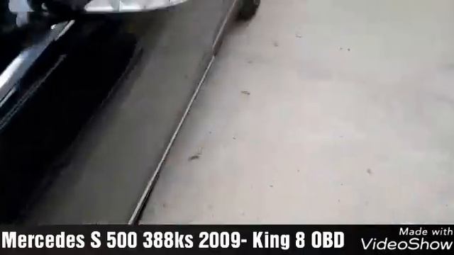 Газов инжекцион Mercedes S 500 388ks. 2009g - King 8 OBD смотреть онлайн