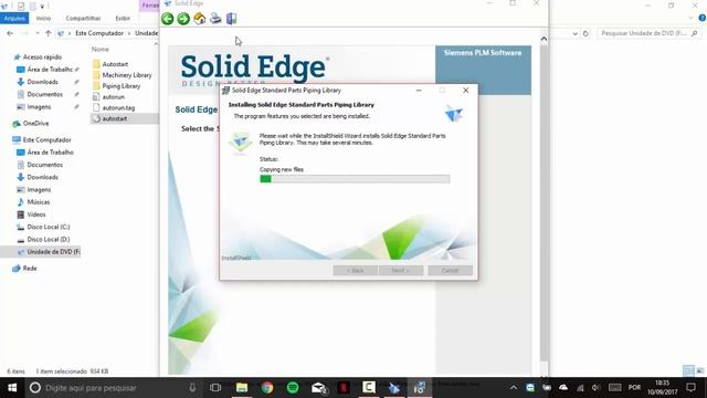 Tutorial Solid Edge 019 - Instalando e utilizando o Standard Parts (Biblioteca de Peças) смотреть онлайн