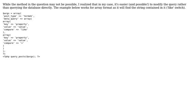 Wordpress: Retrieving custom field array value through db query (3 Solutions!!) смотреть онлайн
