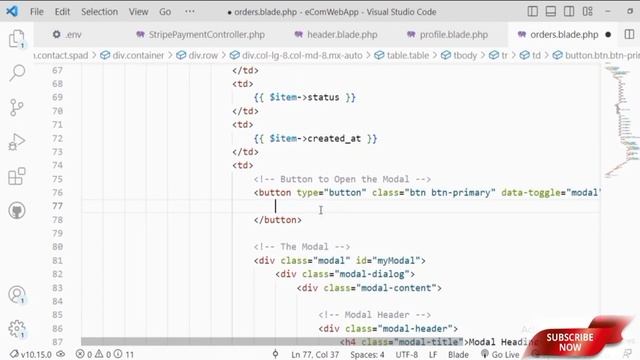 Order History in Laravel | View and Track Orders | Laravel Tutorials смотреть онлайн