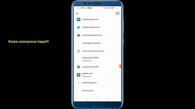 Jinsi ya kuona password zako ulizo "save" kwenye simu ya Android смотреть онлайн