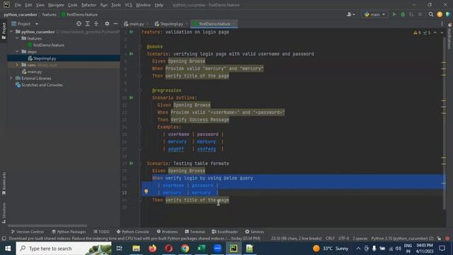 Part 7: Setup Table in Selenium Python | Behave(BDD) смотреть онлайн