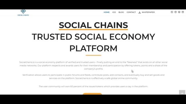 Social Chains - обзор проекта смотреть онлайн