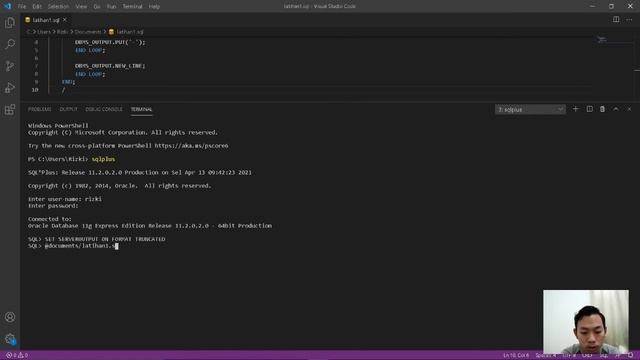 Nested Loop Pada PL/SQL смотреть онлайн