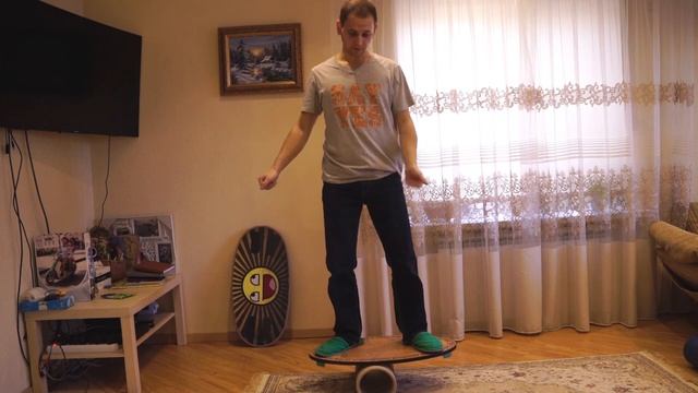 Упражнения на баланс борде/balance board смотреть онлайн