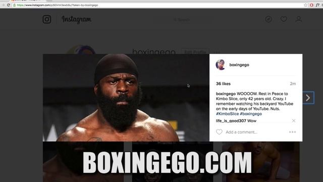 KIMBO SLICE YOUTUBE SENSATION DEAD AT AGE 42 HEART FAILURE:ATTACK RIP BOXINGEGO смотреть онлайн