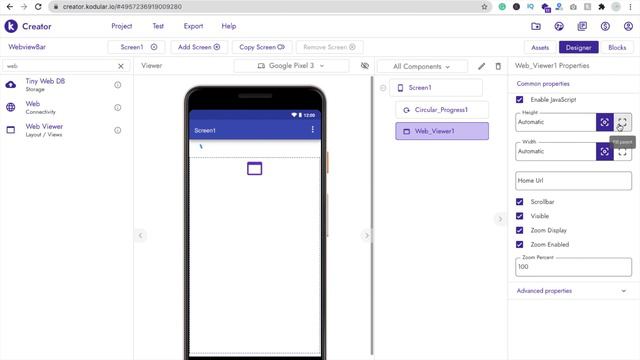 How to create a Preloader for Webview in Kodular [ Preloader ] смотреть онлайн