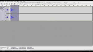 как монтировать аудио в AudaCity