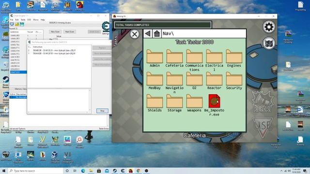 How to Hack Among Us Using Cheat Engine - How to always be Imposter - Episode 1 смотреть онлайн