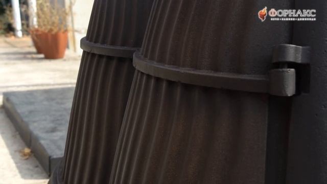 Монтаж чугунной отопительной печи и дымохода в гараж | Запуск и тестирование печи с Жарпарком. смотреть онлайн