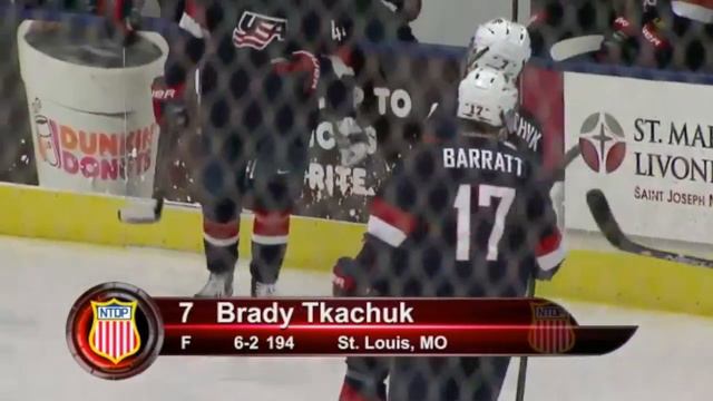 The Draft Analyst: LW Brady Tkachuk NTDP Highlights (2018 NHL Draft) смотреть онлайн
