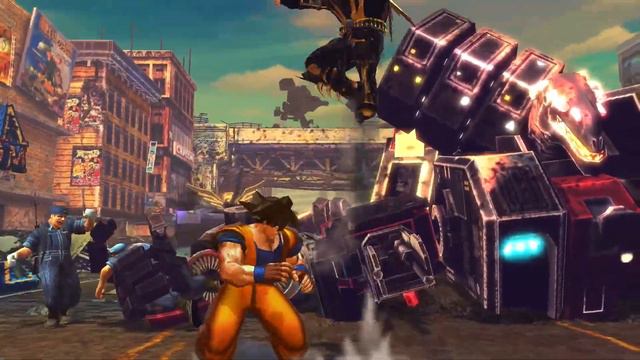 Street Fighter X Tekken - Ryu & Kazuya VS M.Bison & Lars PC Mod смотреть онлайн