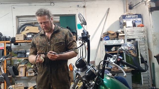 #YAMAHA #Virago1100 и высокий руль - НЕ ПОДХОДИТ по креплениям смотреть онлайн