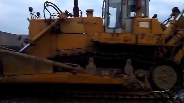 моя работа бульдозер Т35