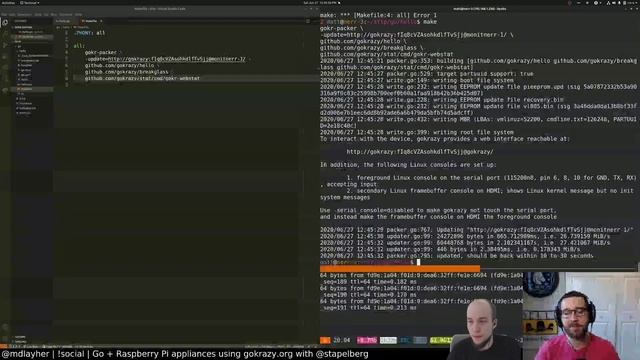 Go coding stream: gokrazy pair programming with mdlayher #golang #linux смотреть онлайн
