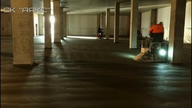 Устройство промышленных бетонных полов СК 