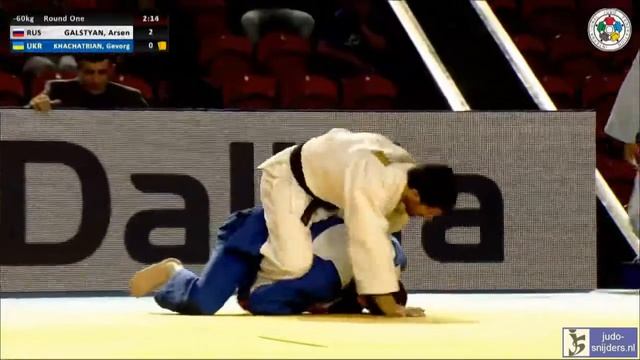 Judo 2014 Grand Prix Tbilisi: Galstyan (RUS) - Khachatrian (UKR) [-60kg] смотреть онлайн