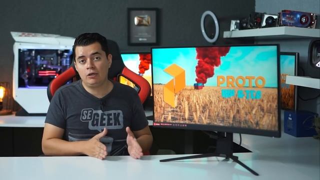 ¡Me Sorprende este Monitor Curvo de 165hz! | MSI MAG27 2CR смотреть онлайн