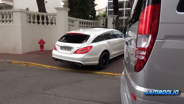 Mercedes 2014 AMG Fleet In Cannes | SLS Black Series REVS!
