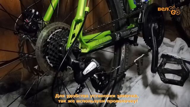 Замена цепи и трещётки велосипеда! смотреть онлайн