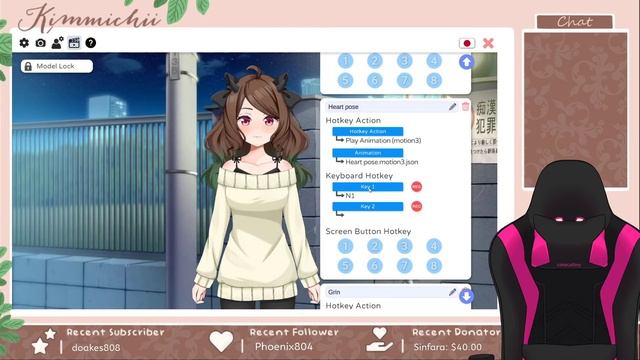 Setting Animations, Emotes, And Icon In Vtube Studio. [VTUBER]