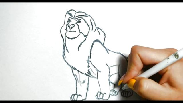 КОРОЛЬ ЛЕВ, Рисунки и Раскраски для детей,LION KING, Pictures and Coloring pages for kids, смотреть онлайн