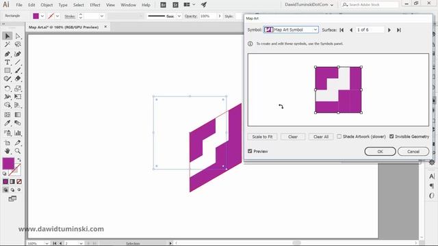 How To Create a 3D Logo in Illustrator - the Map Art Effect смотреть онлайн