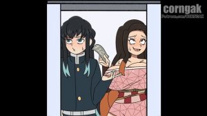 NEZUKO AND MUICHIRO THE FIRST TIME┃Demon Slayer Comic dub