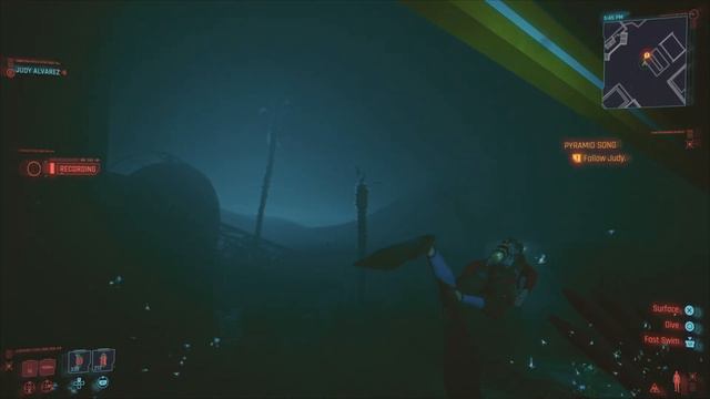 Cyberpunk 2077 Judy Romance Pyramid Song смотреть онлайн