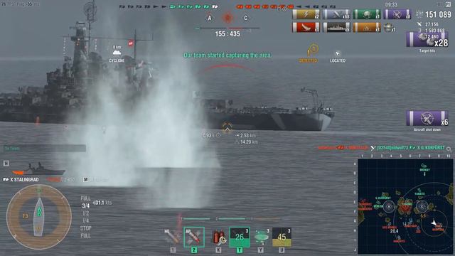 World of Warships - Stalingrad 3k bxp смотреть онлайн