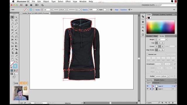 Sketch Fashion Flats in Illustrator (Without the Pen Tool) смотреть онлайн