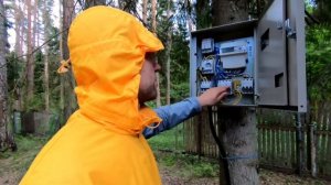 УЛИЧНЫЙ ЩИТ  НА 380 В 15 КВТ ЧАСТЬ  2